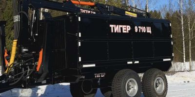 Полуприцеп лесотранспортный ТИГЕР 7 710Щ / 9 710Щ
