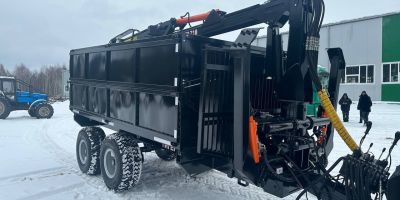 Полуприцеп лесотранспортный ТИГЕР 7 710Щ / 9 710Щ