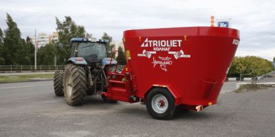Смеситель-кормораздатчик Trioliet Solomix 2 12VLS