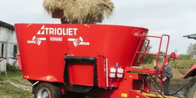 Смеситель-кормораздатчик Trioliet Solomix 2 1200 ZK New Edition